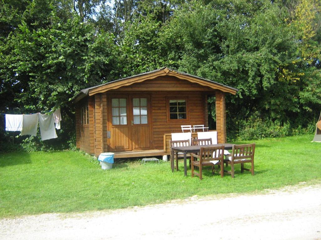 Hjemstavnsgardens Camping & Cottages Glamsbjerg Bagian luar foto